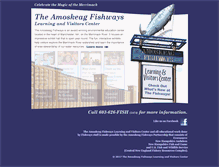 Tablet Screenshot of amoskeagfishways.org